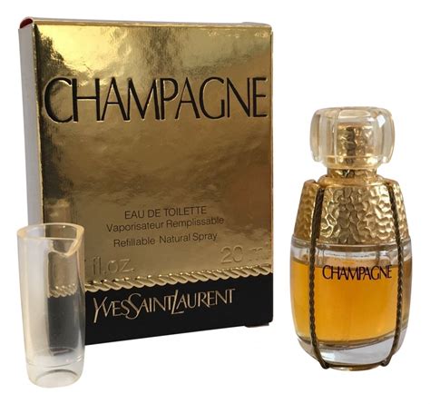 bouteille de parfum champagne yves saint laurent|yvresse discontinued.